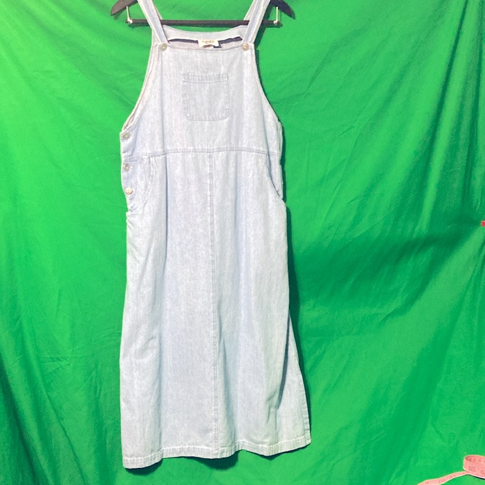 Light blue denim maxi jumper size petite